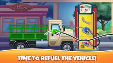 Captura de tela de Trucks and Dinosaurs for Kids 7