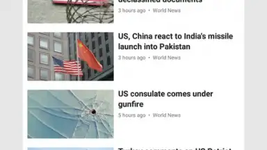 Captura de tela de RT News 1