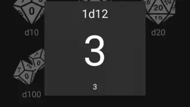 Captura de tela de RPG Simple Dice 7