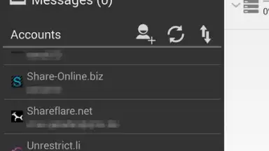 Captura de tela de ShareDownloader 9