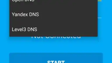 Captura de tela de DNS Changer 5