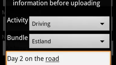 Captura de tela de Open GPS Tracker 3