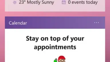 Captura de tela de Microsoft Launcher 14