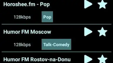 Captura de tela de Internet Radio 9
