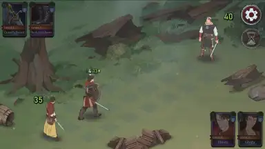 Captura de tela de Ash of Gods: Tactics 5
