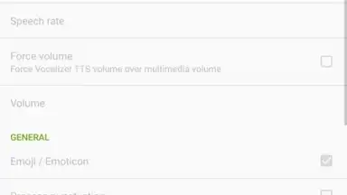 Captura de tela de Vocalizer TTS Voice 5