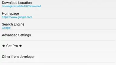 Captura de tela de Now Browser 1