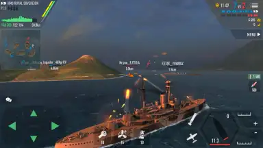 Captura de tela de Battle of Warships 6