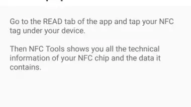 Captura de tela de NFC Tools 6