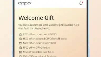 Captura de tela de OPPO Store 7
