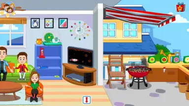 Captura de tela de My Town : Best Friends' House 4