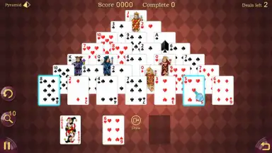 Captura de tela de Pyramid Solitaire 7