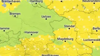 Captura de tela de WarnWetter 1