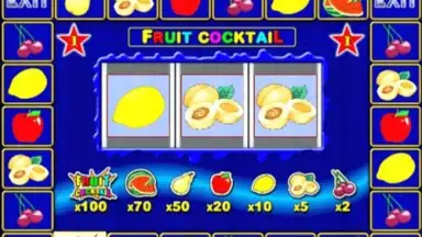 Captura de tela de Fruit Cocktail Slots 2