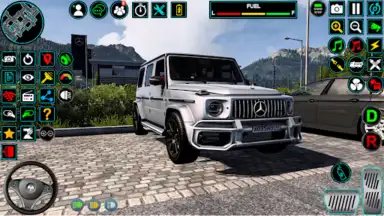Captura de tela de Real School Car Games 3D Sim 2