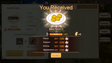Captura de tela de Food Fantasy: New Journey 14