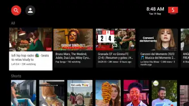 Captura de tela de SmartTube 1