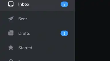 Captura de tela de Criptext 7