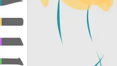 Captura de tela de Adobe Illustrator Draw 3