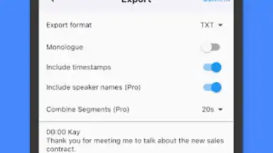 Captura de tela de SoundType AI: Speech To Text 11