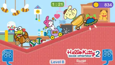 Captura de tela de Hello Kitty games - car game 3