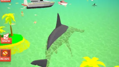Captura de tela de Idle Shark World - Tycoon Game 4