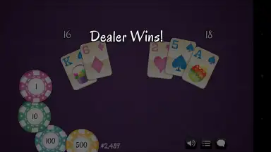 Captura de tela de BlackJack 21 Pro 3