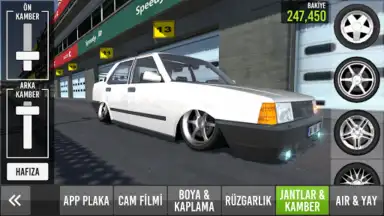 Captura de tela de 3D Drift Simulator - Modified Sahin 7