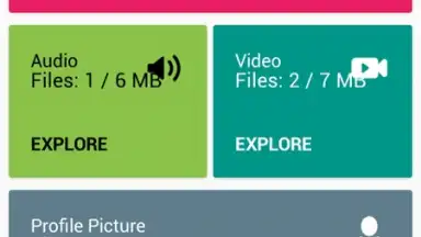 Captura de tela de Whatsapp Cleaner App 1