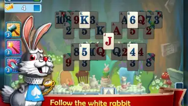 Captura de tela de Solitaire in Wonderland 6