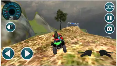 Captura de tela de Offroad Quad Bike 6