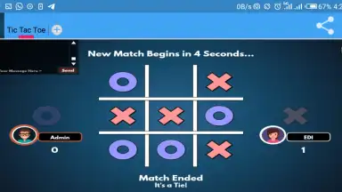 Captura de tela de Tic Tac Toe 3