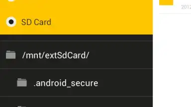 Captura de tela de dodol File Explorer 3