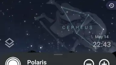 Captura de tela de Stellarium Mobile 14