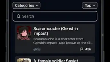 Captura de tela de Charstar: AI Character Chat 3