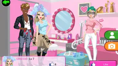 Captura de tela de Star Girl: Valentine Hearts 7