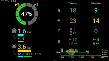 Captura de tela de Powerwall Companion 12