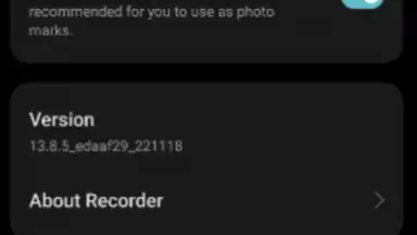 Captura de tela de ColorOS Recorder 4