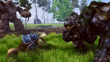 Captura de tela de Giant Frog Simulator 4