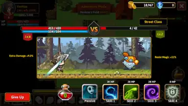 Captura de tela de The Dark RPG: 2D Pixel Game 1