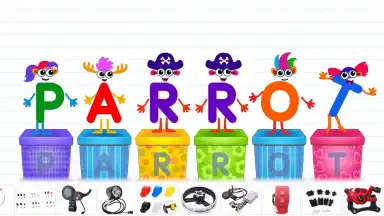 Captura de tela de Bini ABC Kids Alphabet Games 5