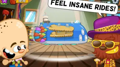 Captura de tela de Freak Circus Racing 3