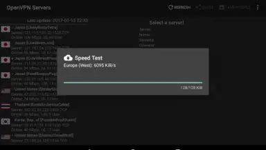 Captura de tela de VPN Servers 4