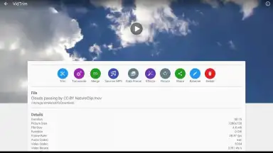 Captura de tela de VidTrim - Video Editor 6