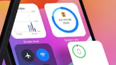 Captura de tela de iOS Widgets 6