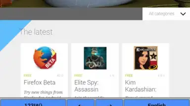 Captura de tela de AnySoftKeyboard 1