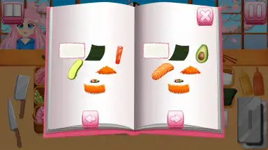 Captura de tela de Sushi Making Game 2