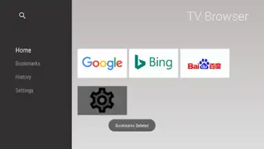Captura de tela de TV Internet Browser 7