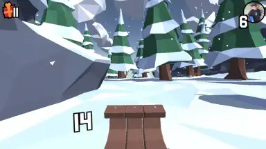 Captura de tela de Sledge: Snow Mountain Slide 7