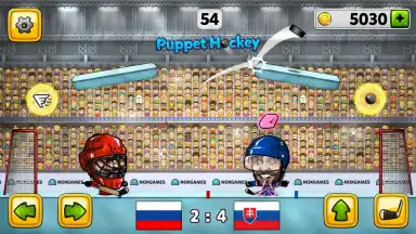 Captura de tela de Puppet Hockey 5